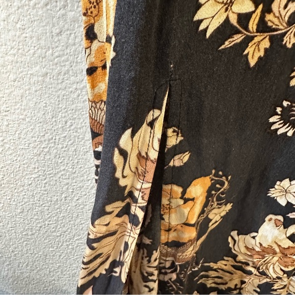 Spell & The Gypsy Rosa Floral Maxi Sundress in Coal Size Medium - Picture 7 of 14